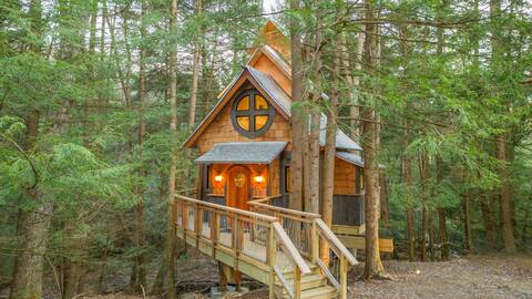 Enchanted Evergreen Treehouse