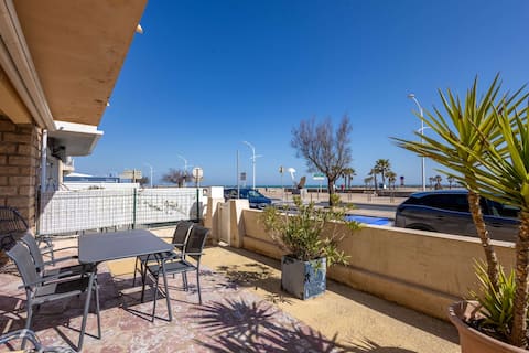 Terrace on the Mediterranean three stars