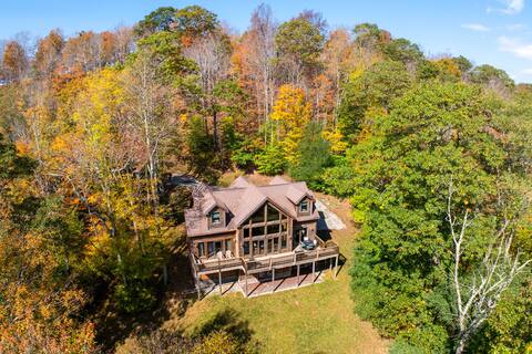Game Room, Deck + Views: Idyllic Slaty Fork Cabin