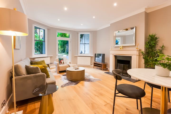 Spacious 3 bed flat, Garden flat in Central London