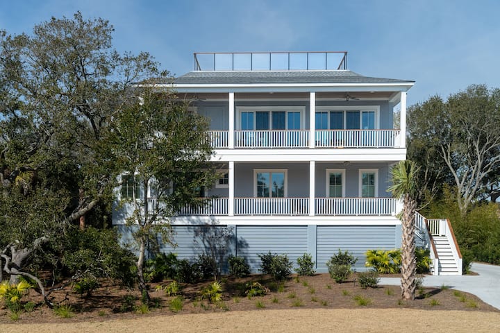 4 Br/3.5 Ba New Home! Screen Porch! Walk To Beach! - Seabrook Island, SC