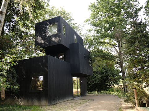 Luxury lodge with roof terrace in Gulpen