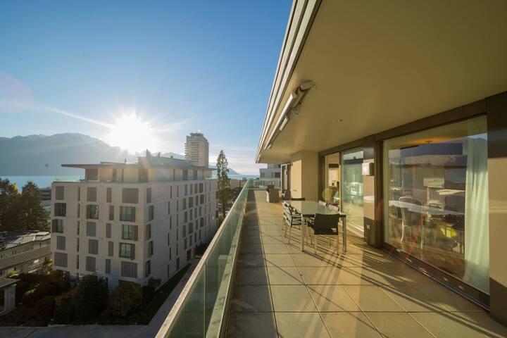 Luxury Penthouse in Montreux City with Lake View gallery image 5
