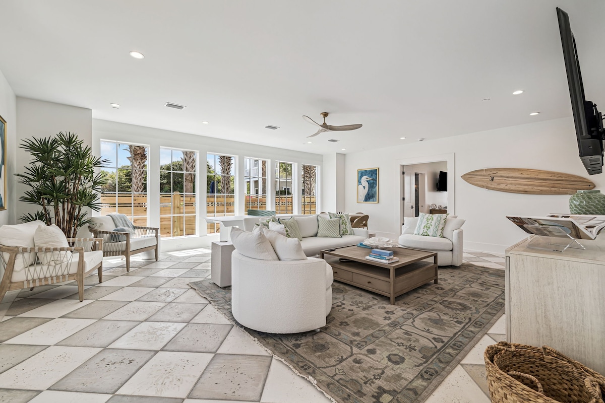 Chumba cha mapumziko chenye nafasi kubwa