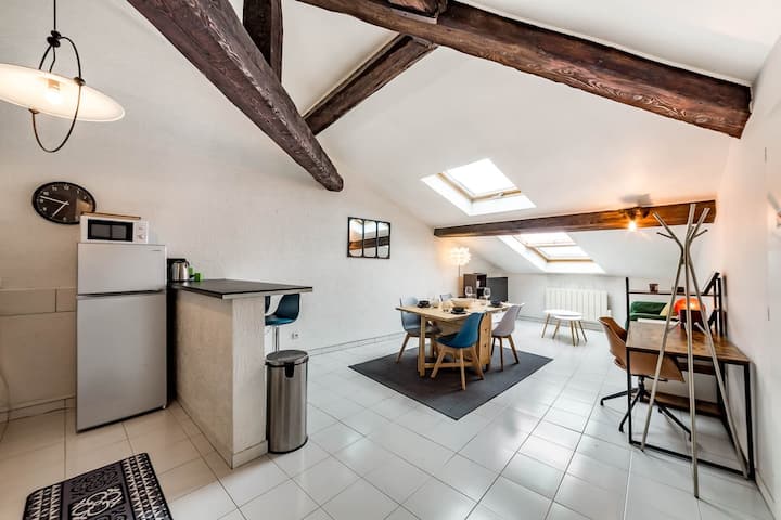 Allinlyon | Duplex Lumineux Vue Fourvière - Lyon