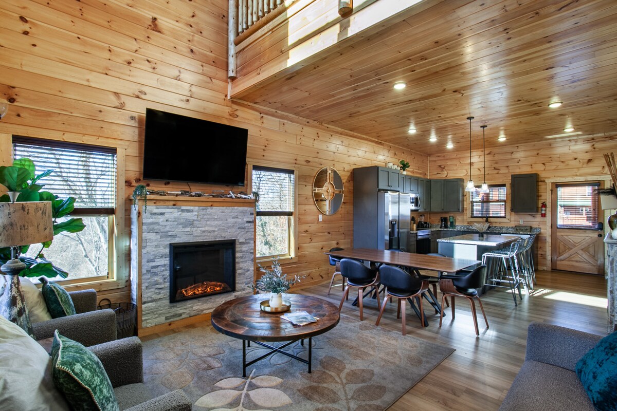 Rymlig matplats och kök