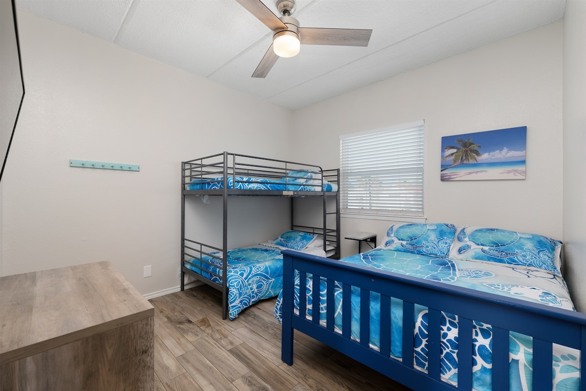 您的第二间卧室有足够的睡眠空间