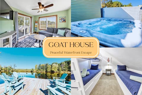 The Goat House | Waterfront | Hottub | Stargazing