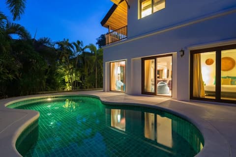 Baan Fah Sai 4BR Private Pool Near Bang Kao Beach