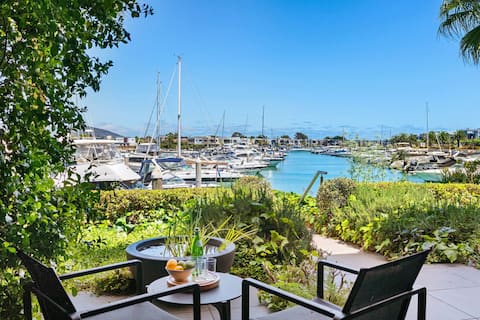 Popular Airbnb listing: Martha's Retreat - Waterfront Luxury in Safety Beach