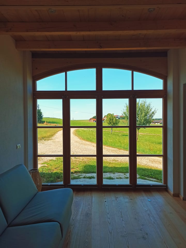 Výhľad do záhrady