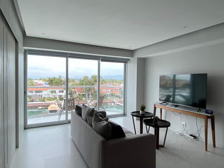 Nautico Lujo Vista A Marina Alberca En El Roof Top - Puerto Vallarta