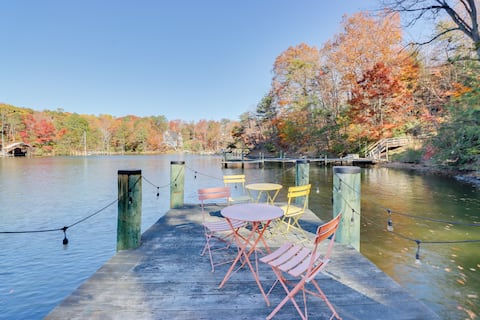 Waterfront Lusby Retreat w/ Deep-Water Dock & Slip