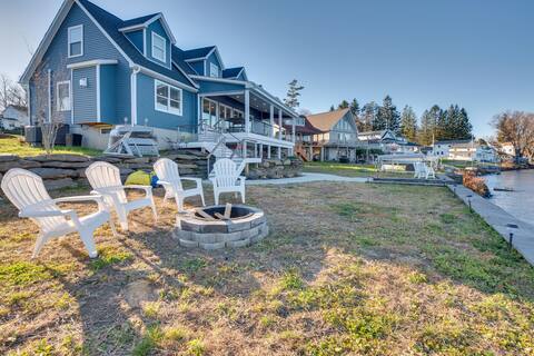 Family Home on Lake Newton w/ Deck & Fire Pit
