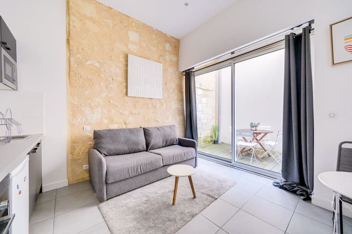 Bel Appartement Bordelais Avec Terrasse Privative - Bordeaux