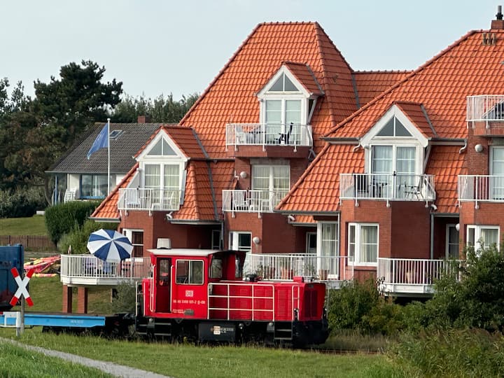 Lagune Am Wattenmeer Deichkoje - Wangerooge