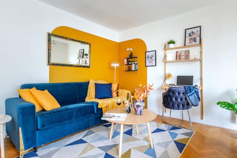 T2 10 min.from the Gardens of Versailles, pkg free