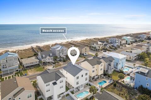 2nd row Home, heated private pool, Ocean View OIB