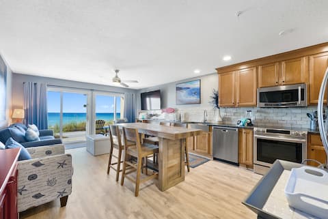 Crystal Sands110A Luxe Remodel, Steps to the Sand