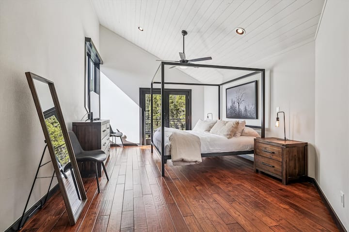 Dormitorio - Summit Solitude Estate - Alquiler vacacional en Breckenridge