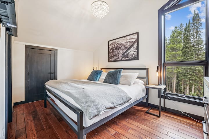 Dormitorio - Summit Solitude Estate - Alquiler vacacional en Breckenridge