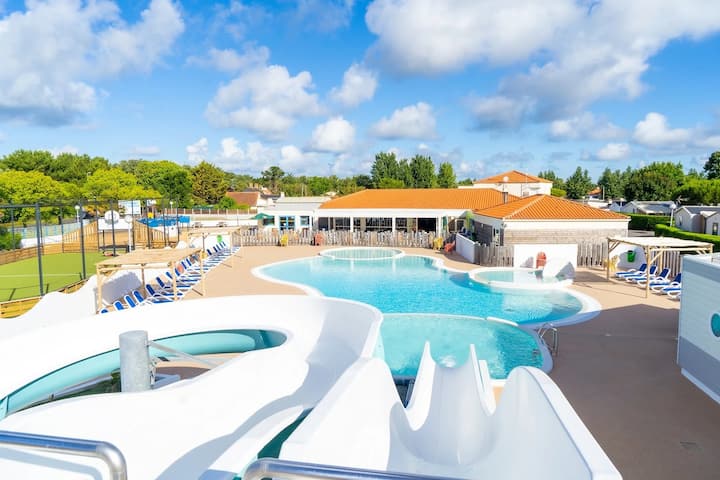 Camping 4* | Piscine Couverte | Mobil Home Tv - Saint-Jean-de-Monts