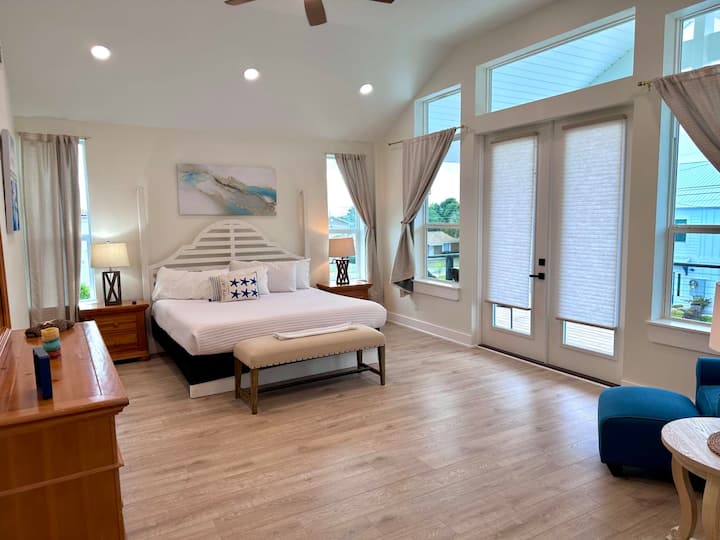 Dormitorio principal, cama «king»