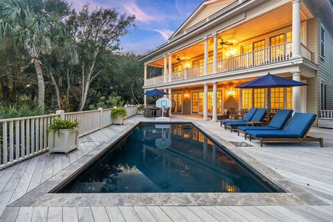 Oceanfront Surfsong Rd: Luxury Kiawah Estate!