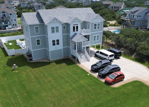 Steps to the sand! Oceanviews-275' To Beach Access