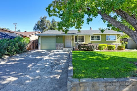 Near CalExpo/HotTub/Pool/Firepit/BBQ/ No Pet Fee