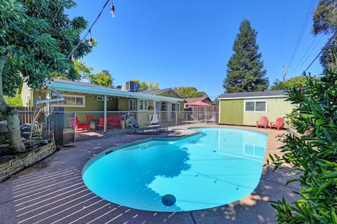 Near CalExpo/HotTub/Pool/Firepit/BBQ/ No Pet Fee