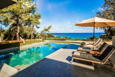 Luxury Villa Mon I Vassilikos, panoramic seaview