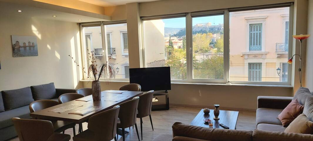 Amazing Acropolis view apartment gallery image 3