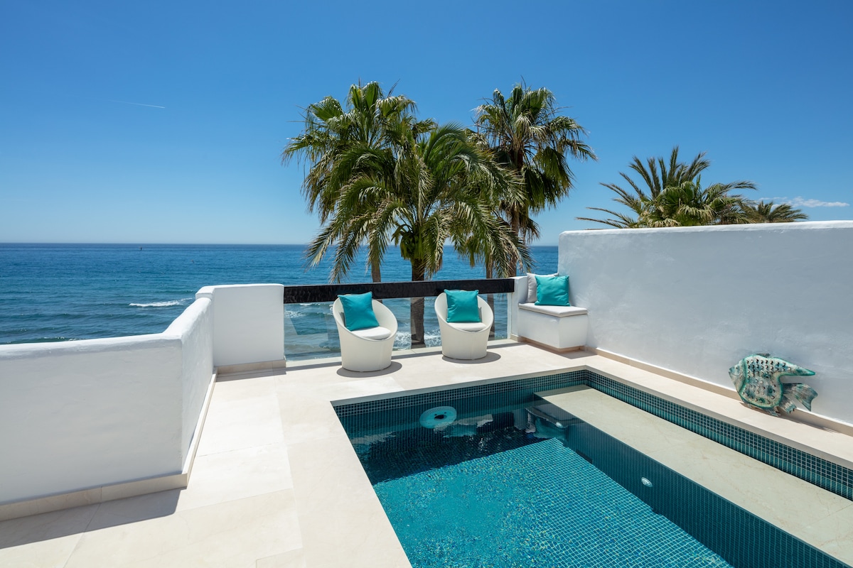 Front line beach Penthouse - Roman Bridge 3