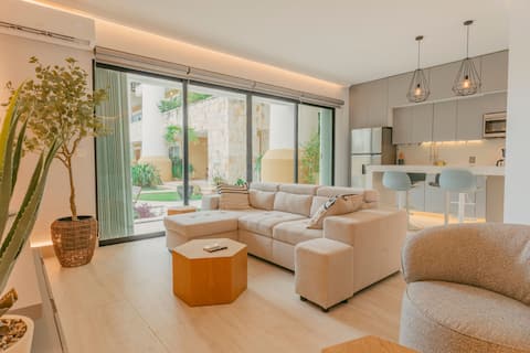 Top performing Airbnb: Brand New 2-Bedroom Apartment • Steps to the Sea! in Las Brisas