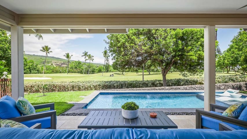 Private Covered Lanai & Pool | Central AC
