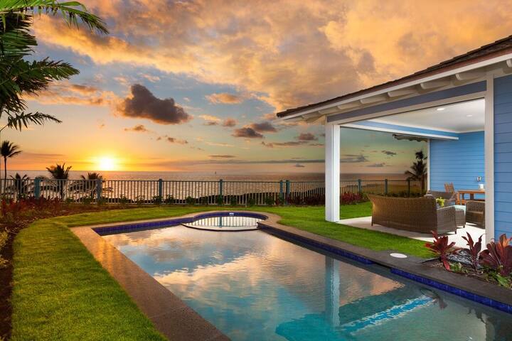 Hawaii Ocean Front | Central AC | Private Pool