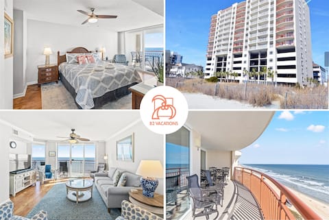 South Shore Villa Penthouse Oceanfront in/out pool