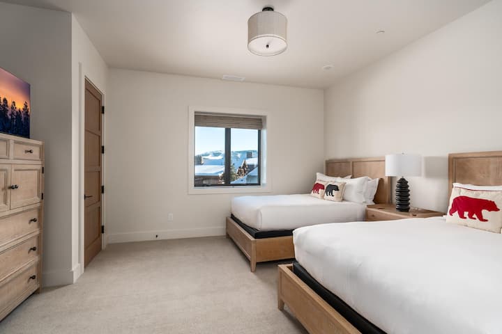 Interior, decoración del hogar, muebles, cama, habitación