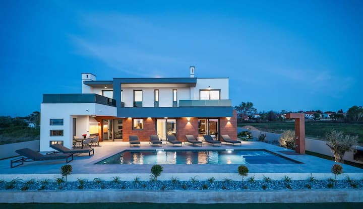 Luxury 4 Bedrooms Villa First Raw To The Sea - Vrsi