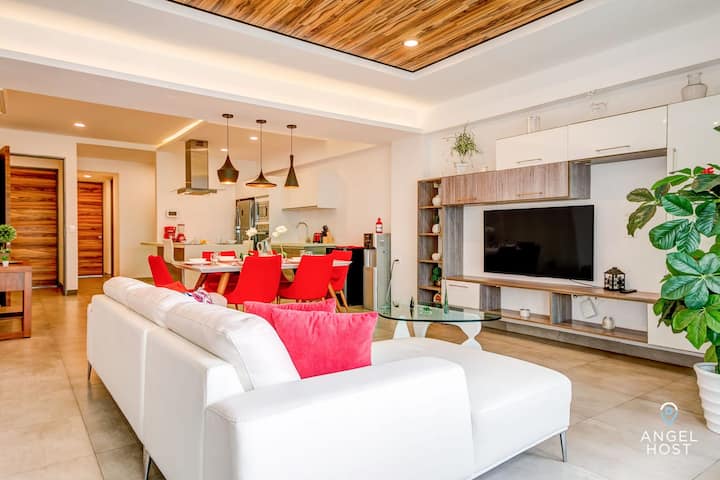 Vibrant Condo By 5th Ave | Roof Pool | Gym | Bbq - プラヤ・デル・カルメン