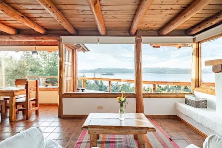 View03 Rustic Retreat With Lake View. - San Carlos de Bariloche