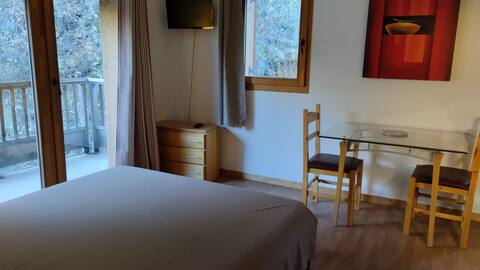 Hameau 5 201a - Spa & Piscine studio 4 pers.