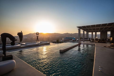 Serenity Sky – Luxury Villa - Sunset -Private Pool