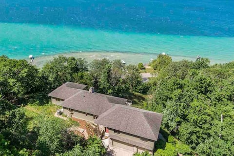 Lake View Retreat with Game Room & Sauna