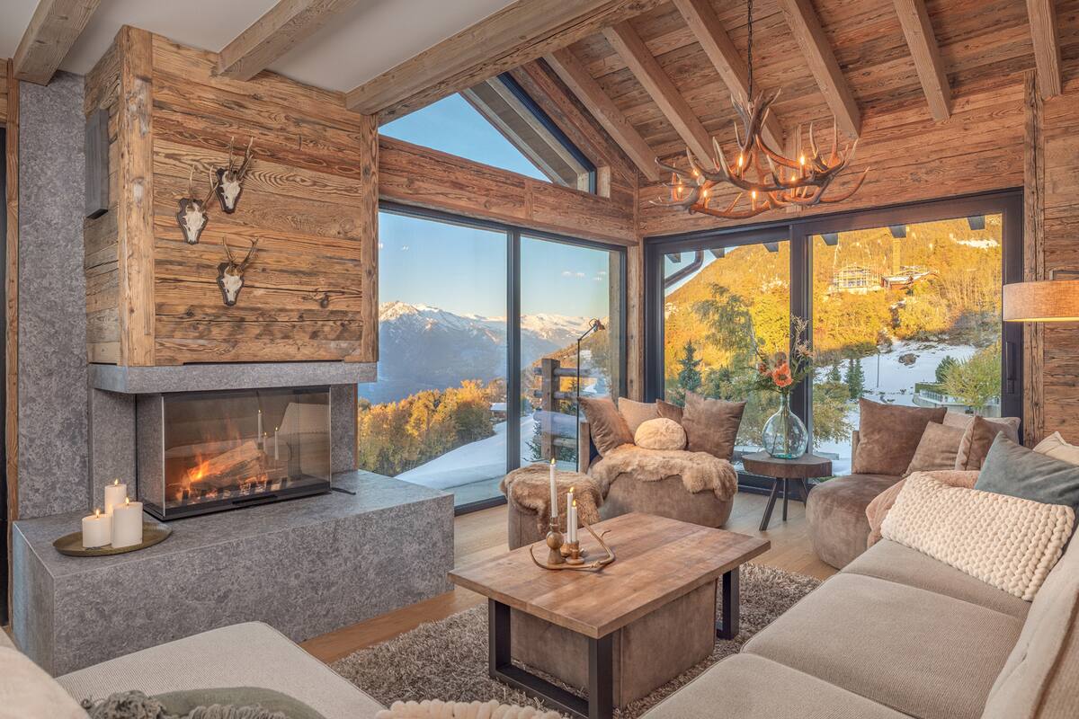Ganzes Luxus-Ferienhaus mit Spa
