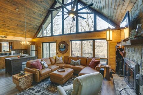 Deep Gap Cabin w/ 2 Decks & Community Amenities!