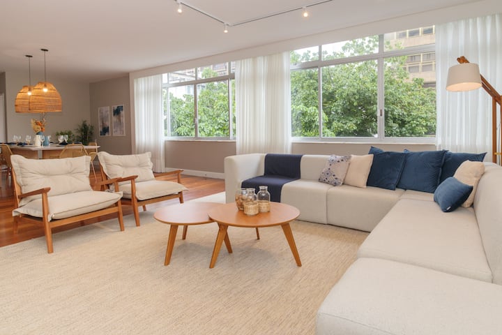 Mar301|big And Cozy In Leblon, 300m From The Beach - Ipanema