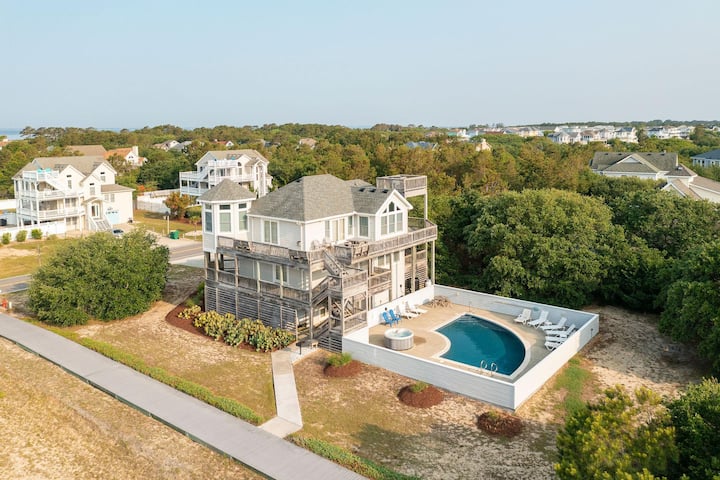 Near The Beach! Saltwater Pool, Hot Tub, Great Nei - Corolla, NC