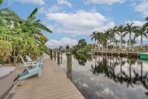 Waterfront North Fort Myers Home w/ Private Pool!